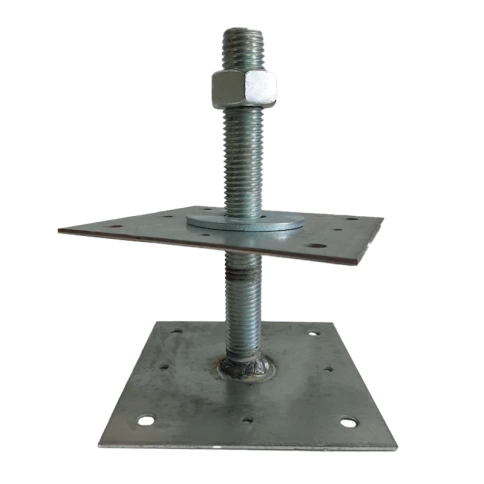 Анкер регулировочный по высоте 200х120х24 мм, оцинкованный фото 2