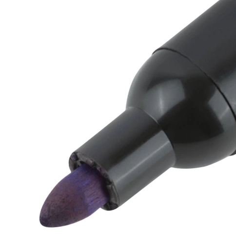 Маркер строительный, синий фото 2