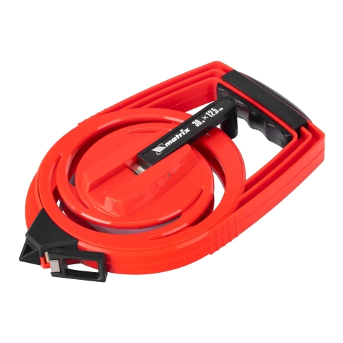 Рулетка геодезическая, закр.корп., металл.лента 30м х 12,5мм Matrix фото 1