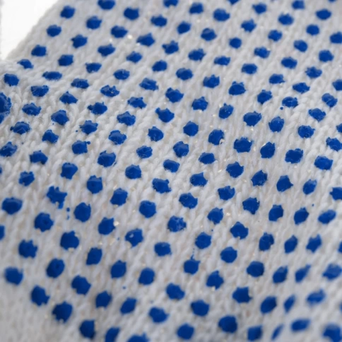 Перчатки трикотажные для ремонтых и строительных работ, с ПВХ точкой, 7 класс, Россия фото 2