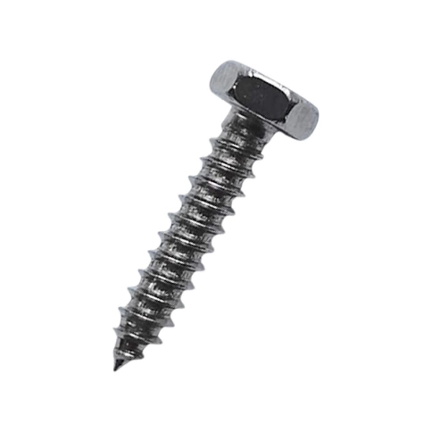 Саморез с шестигранной головкой 4,8х22 мм DIN 7976, нержавеющая сталь А2  фото 1