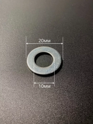 Шайба М10 оцинкованная DIN125 фото 4