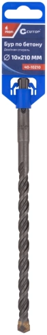 Бур по бетону CUTOP, Profi, двойная резьба, SDS-Plus, 10х210 мм фото 2