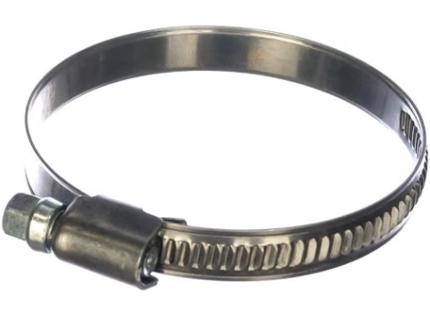 Хомут стяжка червячный 130-150/9 W2 нержавейка, 5 шт. фото 4