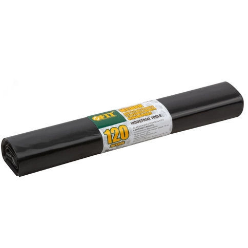 Мешки 700х1100 мм 35 мкм 120 л для строительного мусора, особопрочные 10 шт фото 1