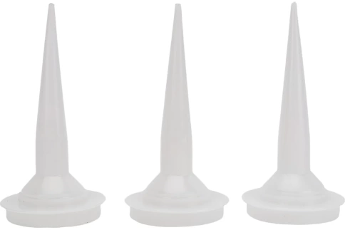 Сопла сменные пластик. для пистолетов для герметика закрытого типа 3 шт. фото 1