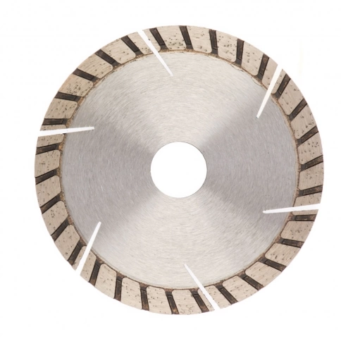 Диск алмазный турбо-сегментный сухое резание 115х22,2 мм Gross фото 2