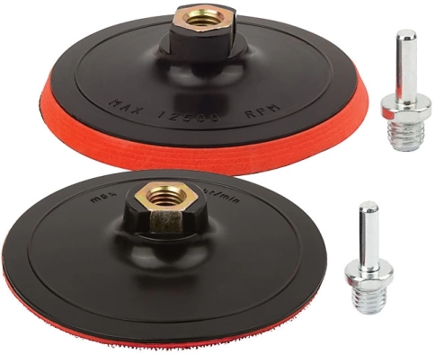 Насадка мягкая с липучкой для дрели и УШМ Cutop Special 125 мм  фото 1