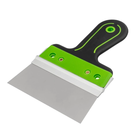 Шпатель фасадный из нерж.стали 420S45 150 мм двухкомп.ручка Сибртех фото 1