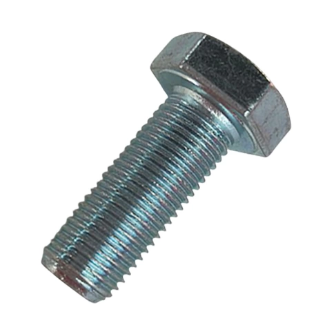 Болт DIN961 (к.п.10.9 шаг резьбы 1,25 оцинкованный/ламель) фото 2