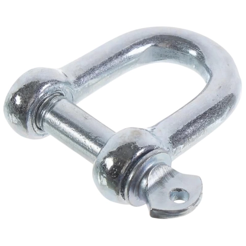 Скоба такелажная М12 омегообразная с резьбой 1,0 тонны фото 1