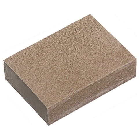 Губка для шлифования, мягкая, 3шт. Р60/80, Р60/100, Р80/120 Matrix фото 1