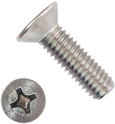 Винт нержавеющий 8х70 мм DIN965 с потайной головкой ,10 шт фото 4