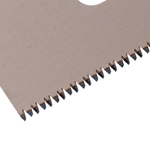 Ножовка по дереву PIRANHA, двухкомп.рук.,зуб 3D, каленый зуб, 11-12 TPI 400мм Gross фото 4