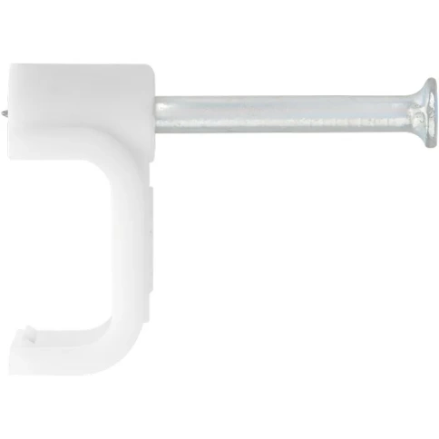 Скобы электроустановочные прямоугольный профиль 6 мм 50 шт Сибртех фото 1