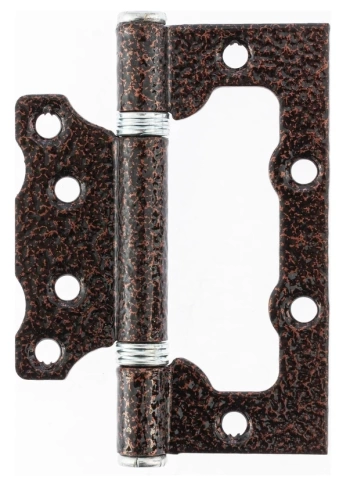 Петля накладная ПНУ-100 антикварная медь Металлист фото 1