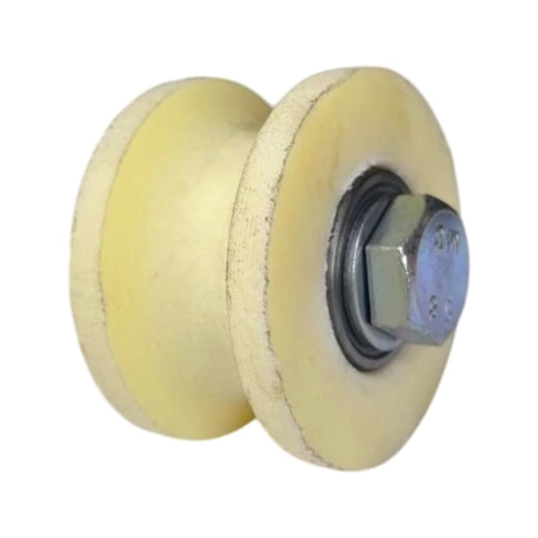 Ролик d50 мм Р2503 под трубу 1/2 d20 мм, капролон фото 1