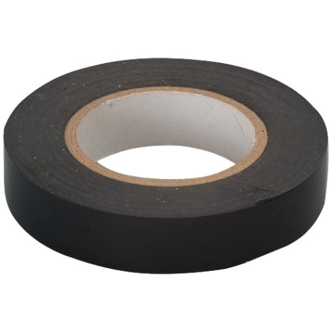 Изолента ПВХ 19 мм х 20 м (черная) Сибртех фото 1