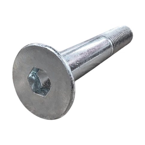 Винт потай 14х60 мм с внутр. шестигр. DIN 7991 класс прочности 10.9, неполная резьба, оцинкованный фото 1