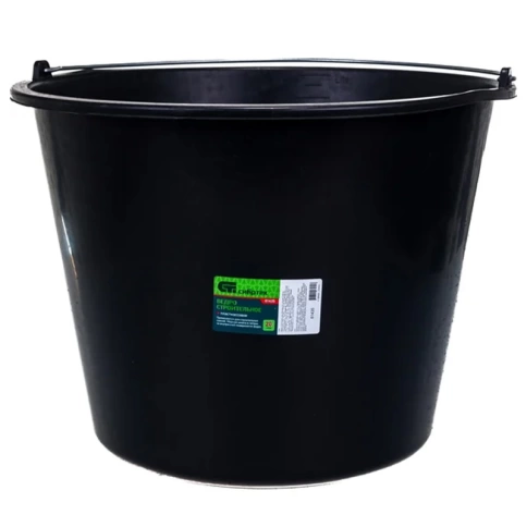 Ведро строительное пластмассовое 20 л, Сибртех фото 2