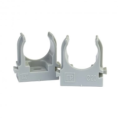 Крепеж-клипса 20 серая GR fix фото 1