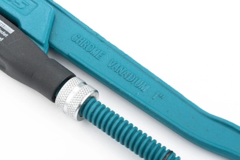 Ключ трубный рычажный №1, 1" цельнокованный CrV тип S, Gross фото 3