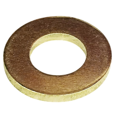 Шайба уменьшенная М3 DIN 433, латунная фото 1