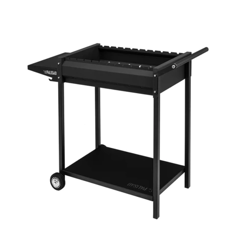 Мангал сварной 662х390х152/805 мм на колесах, с кочергой Camping Palisad, сталь 2 мм   фото 2