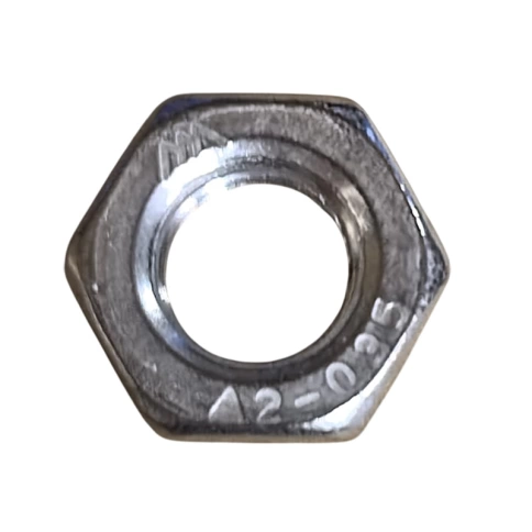 Гайка низкая М5 DIN 439, нержавеющая сталь А2  фото 2