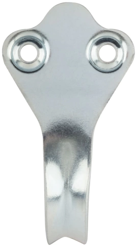 Крючок-вешалка малый цинк (3182) фото 4