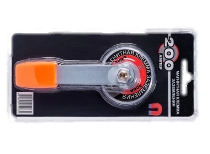 Клемма массы магнитная круглая 200А ПРОФЕССИОНАЛ фото 1