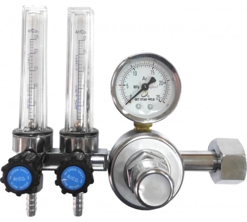 Редуктор аргоновый У-30/АР-40-2 с 2 расходометрами ПРОФЕССИОНАЛ фото 2