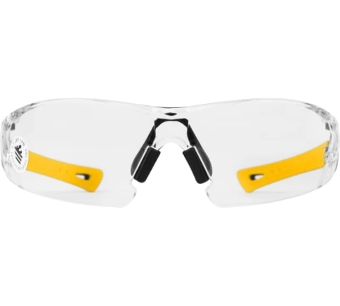 Очки защитные открытые. поликарбонатные. прозрачные, 2-хкомп.дужки Denzel фото 2