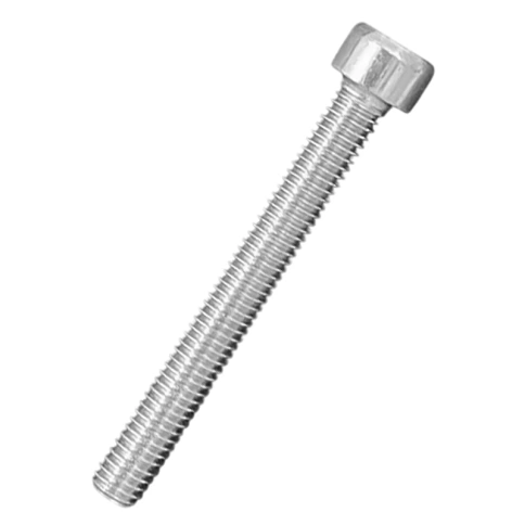 Винт с внутренним шестигранником 5х40 мм класс прочности 8.8 DIN 912 полная резьба, оцинкованный фото 1