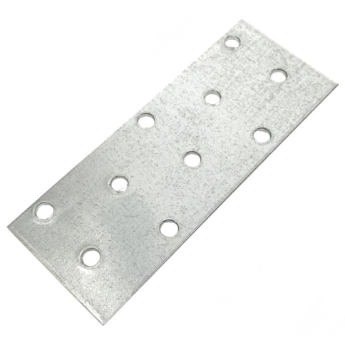 Пластина крепёжная соединительная 80х300 ОЦ, 2 шт. фото 1