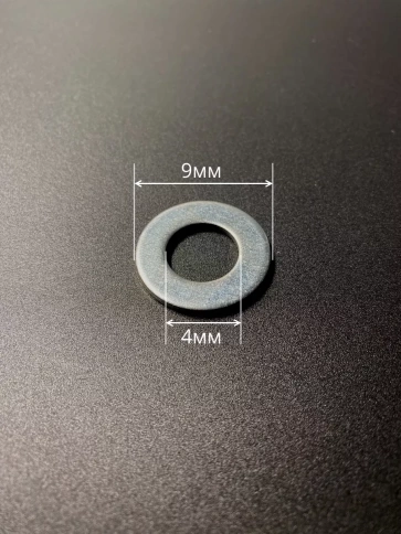 Шайба Нержавеющая М4 DIN 125 А2 плоская фото 2