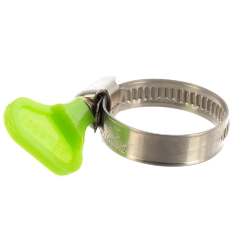 Хомуты металлические элемент крепления с формой ключа 20-32 мм Сибртех, оцинкованные фото 1