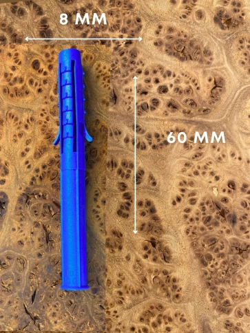 Дюбель распорный УСЫ + ШИПЫ 8х60, 50 шт фото 3