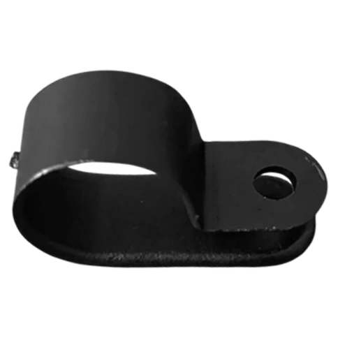 Крепеж-серьга для крепления кабеля d5, черная фото 2