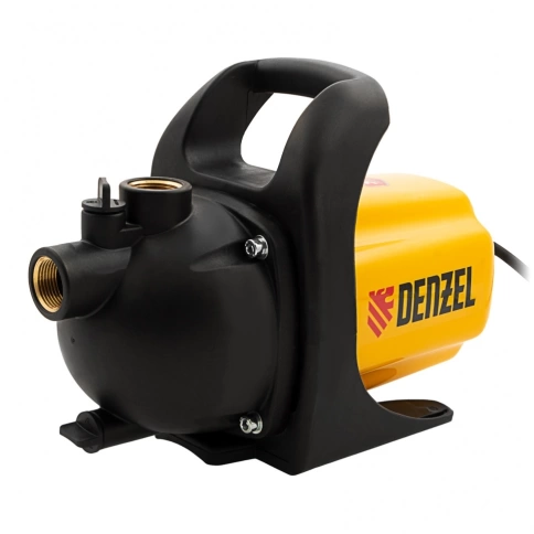 Насос садовый поверхностный пластик GP600 600 Вт 3000 л/ч подъем 35 м Denzel фото 1