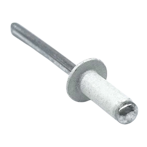 Заклепка вытяжная комбинированная 4х10 мм RAL9003 белый  фото 2