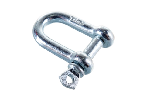 Скоба такелажная шакл 5 мм ОЦ прямая , для троса , 4 шт. фото 4