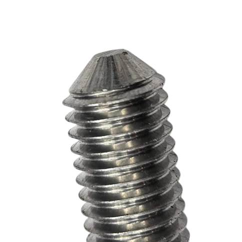 Винт установочный 5х4 мм DIN 553 14Н, полная резьба фото 2