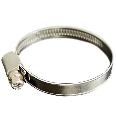 Хомут червячный 50-70/9 мм, нержавеющая сталь W2 фото 1