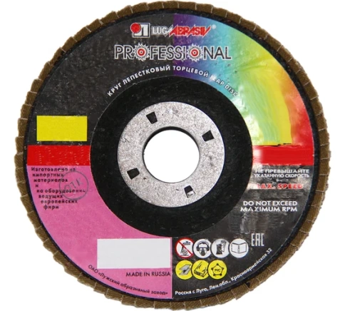 Круг лепестковый плоский A 50 КЛТ1 Луга фото 2