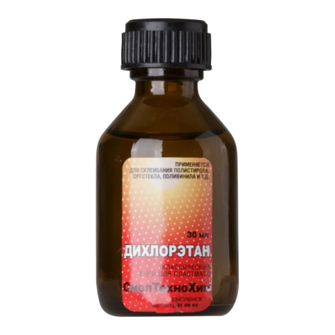 Клей для пластмасс ДХЭ 30 мл, флакон-стекло фото 1