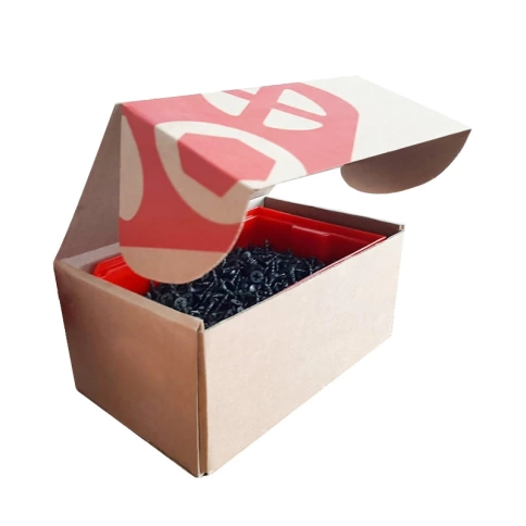 Саморез по гипсокартону 4,2х64 мм, крупная резьба, фосфатированный, 300 шт. в контейнере фото 4