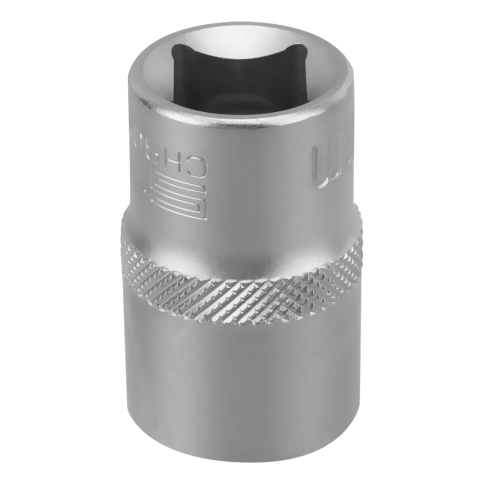 Головка торцевая 6-гранная 17 мм CrV под квадрат 1/2 Stels фото 1