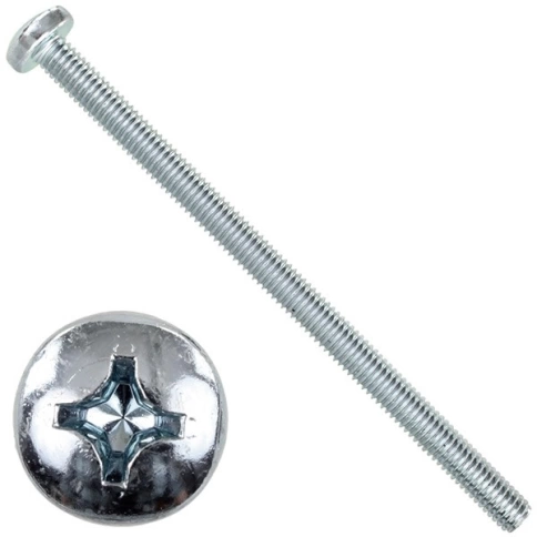 Винт с полукруглой головкой М6х30 ОЦ DIN7985, 50 шт. фото 5