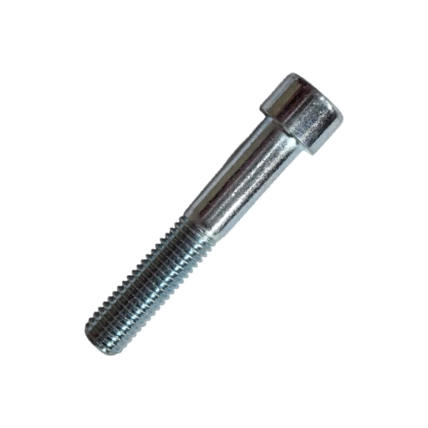 Винт 12х75 мм класс прочности 12.9 DIN 912, неполная резьба, оцинкованный фото 1